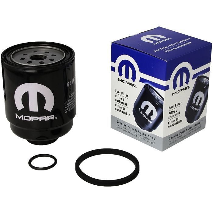 Genuine Mopar 68197867AB Fuel Water Separator Filter | OEM Frame-Mounted Filter for Ram 6.7L Cummins Diesel