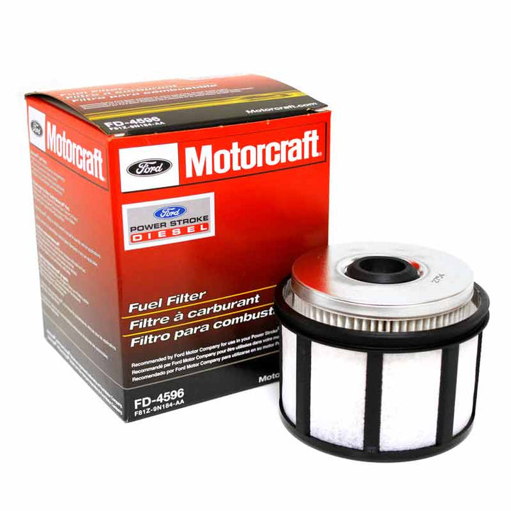 Genuine Motorcraft FD-4596 Fuel Filter | OEM Replacement for 1999–2003 Ford 7.3L Powerstroke Diesel