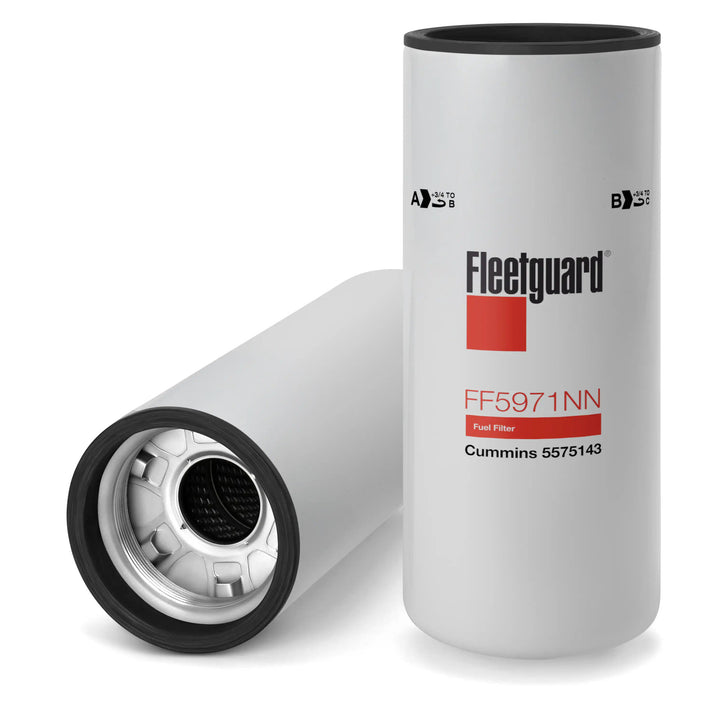 Genuine Fleetguard FF5971NN Fuel Filter (Pack of 6) | OEM NanoNet® Technology for 2019+ Cummins 6.7L