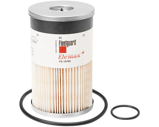Genuine Fleetguard FS19765 Fuel Water Separator (Pack of 6) | OEM Diesel Filter for 2010–2012 Cummins 6.7L