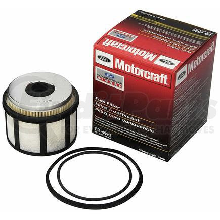 Genuine Motorcraft FD-4596 Fuel Filter | OEM Replacement for 1999–2003 Ford 7.3L Powerstroke Diesel